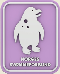 Pingvin pk á 20 med merker og diplomer Kun til klubber i Norges Svømmeskole