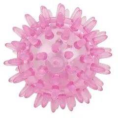 Piggball med harde pigger 6 cm 1 stk rosa massasjeball