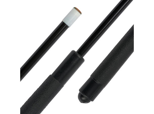 Biljardkø Glassfiber 140 cm Svart Robust og bruddsikker biljardkø 