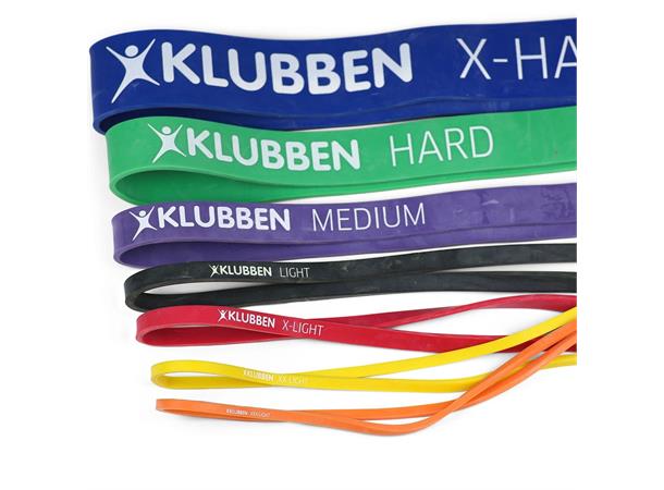 Powerband - lang, rund treningsstrikk 1 stk. | Velg belastning