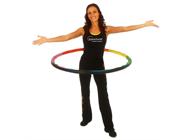 Rokkering med vekt 1,6 kg Powerhoop Deluxe rockering til trening
