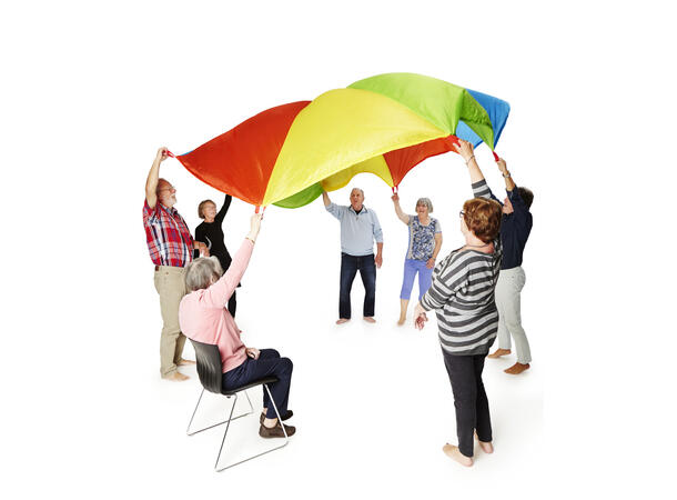 Fallskjerm 6 m For 12-22 personer 