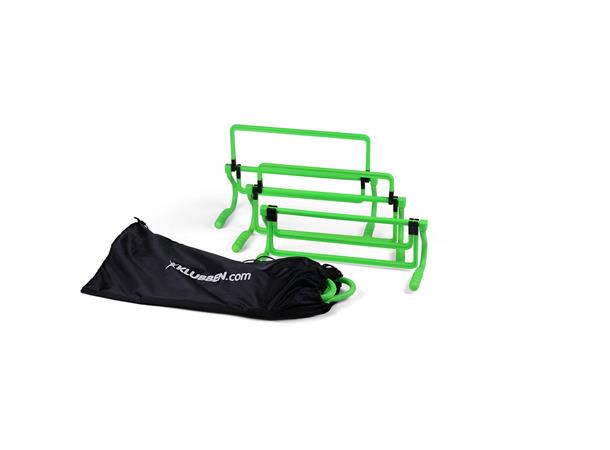Hekk | Mini treningshekker 6 stk. Justerbar høyde, 15, 23 og 29 cm