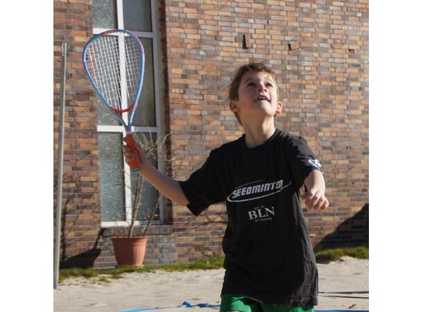 Speedminton Sett FUN 2 racketer, 2 baller, 2 lys 