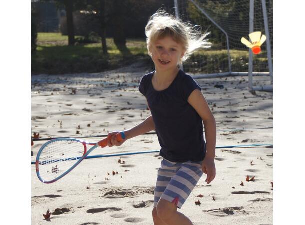 Speedminton Sett FUN 2 racketer, 2 baller, 2 lys 