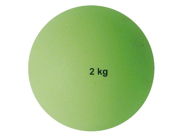 Støtkule kunststoff 2 kg 2 kg | 114 mm | grønn 