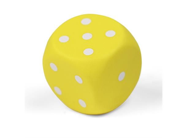 Terning for inne- og utebruk 1 stk | 4 cm skumterning m/trekk 