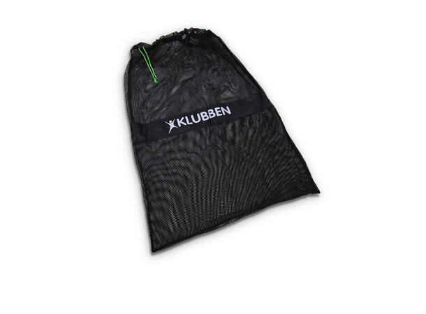 Nettingbag mesh deluxe svart Utstyrsnett til oppbevaring 90x60 cm 