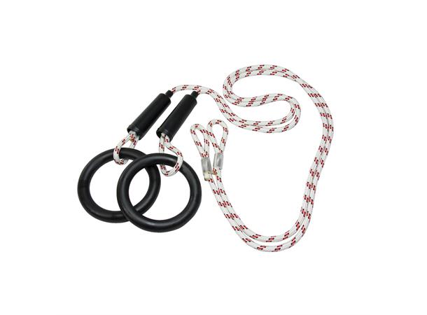 Turnringer med 200 cm oppheng Diameter ring: 170mm - tykkelse: 24mm