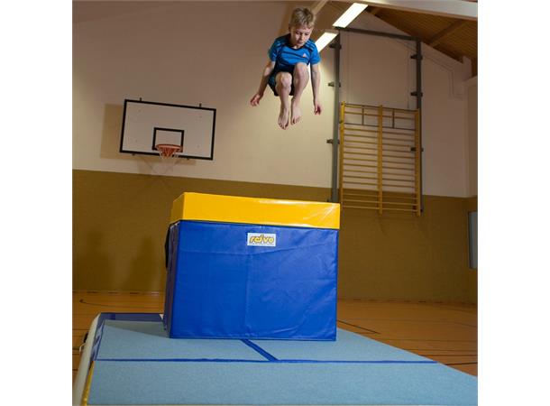 Sprangkasse av skum - Reivo Rinogym 3-delt | Til barn fra 4 til 9 år