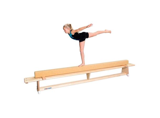 Sport-Thieme lav turnbom i tre 300x10x13,5 cm 
