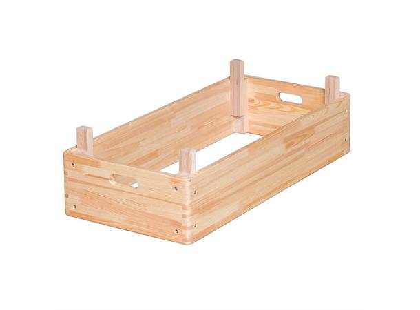 Sprangkasse Mini Vario 3 delt Med hjul | Furu 