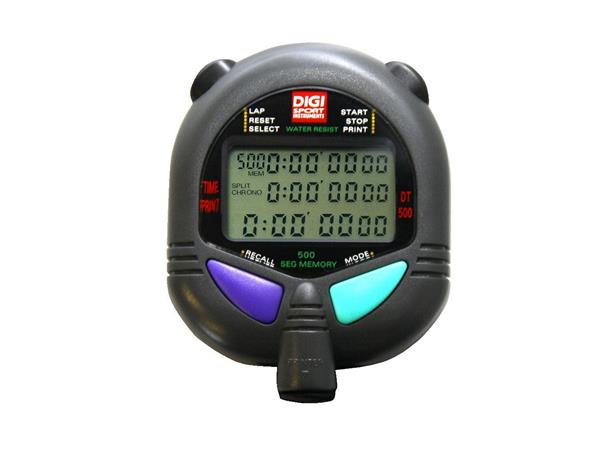 DIGI Multifunksjonsklokke Svart PC 110 - 500 memory