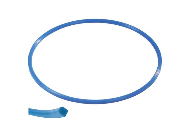 Gymnastikkring Pvc 50 cm | Blå 50 cm flat ring med kant-profil