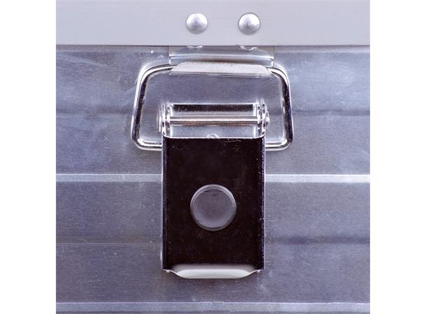 Oppbevaringskasse i aluminium 80x36x54 cm
