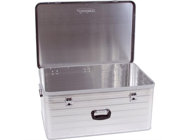 Oppbevaringskasse i aluminium 80x36x54 cm