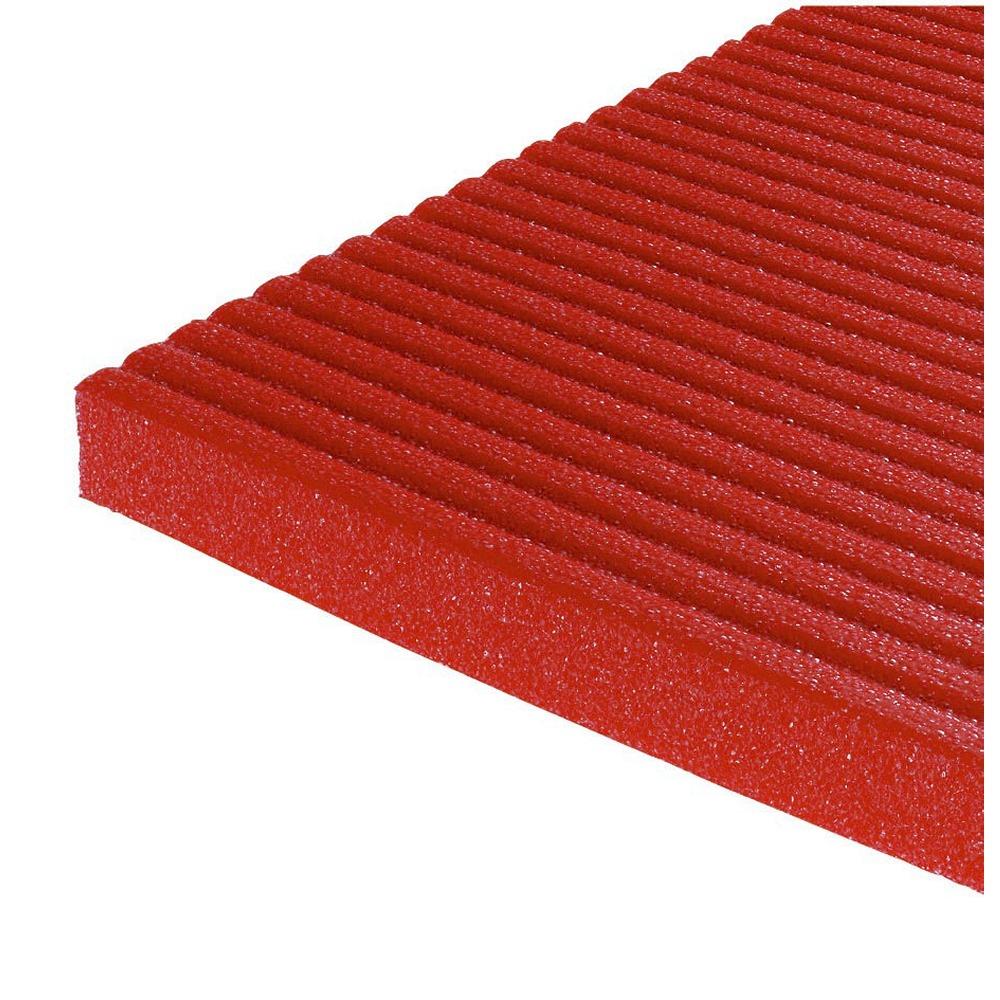 Airex Atlas matte 200 x 125 x 1,5 cm Treningsmatte Gymmatte Rød