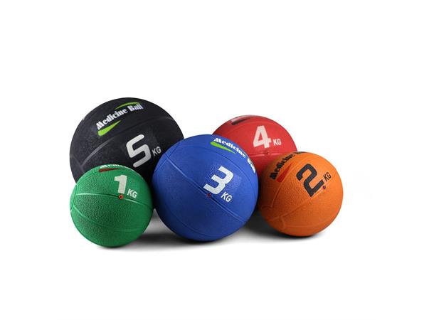 Medisinball Klubben 1 - 5 kg | Gummiball med godt grep