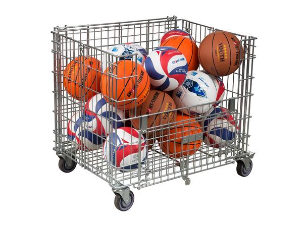 Oppbevaringsvogn Jumbo L 73x60x80 cm Oppbevaring til baller og utstyr 