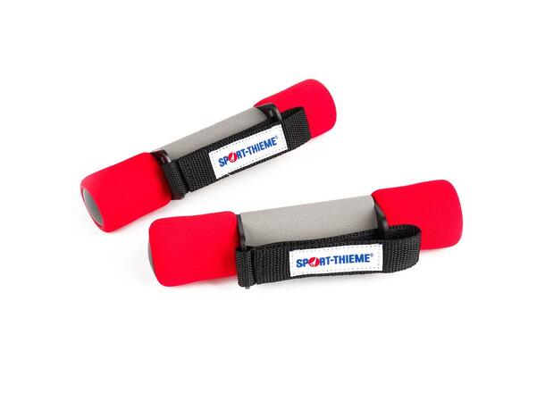 Manualer Aerobic 1 kg 2 stk. | rød 