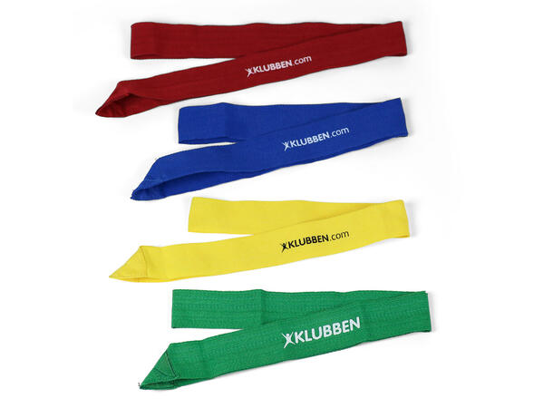 Lagbånd Senior | 40 stk 4 farger | 40 lagbånd | 60 cm 