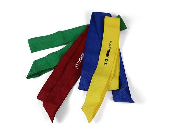 Lagbånd Senior | 40 stk 4 farger | 40 lagbånd | 60 cm 