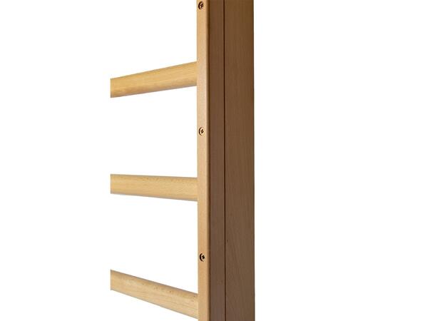 Klubben Premium Ribbevegg 265 x 225 cm 3 seksjoner | Avstand 15,5 cm | Bøk 