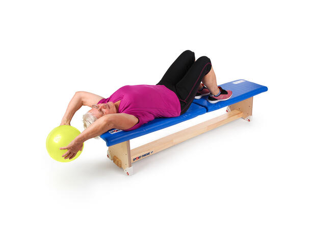 Tilbehør | Pute til gymbenk 100 x 36 x 3 cm 