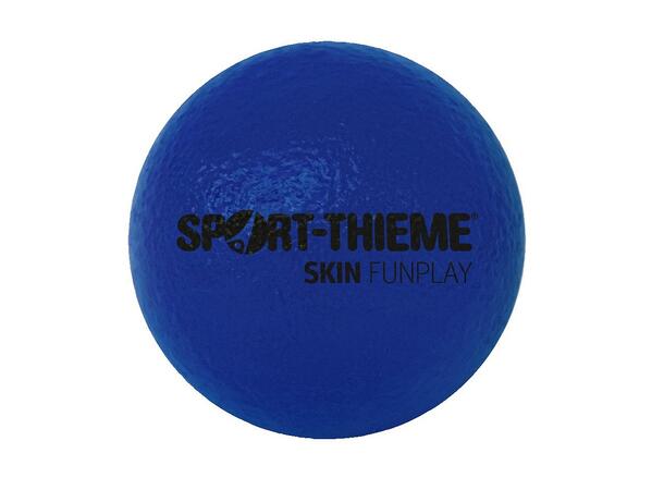 Softball Skin Funplay 14 cm Skumball med PU-trekk i ass.farger 