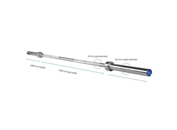Vektstang Olympisk Max 320 kg | 220 cm | 20 kg 