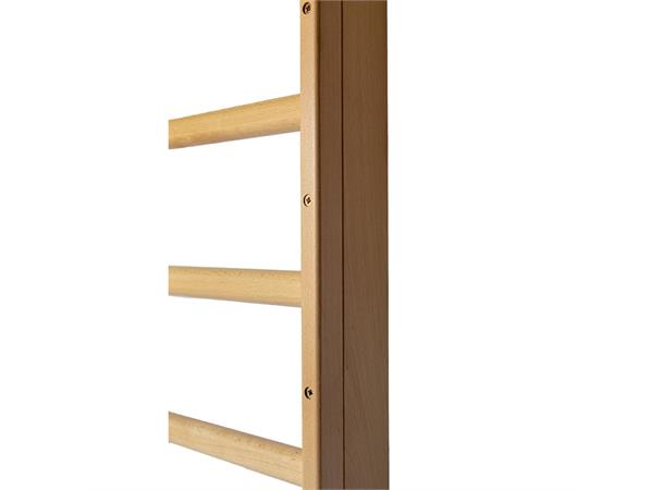 Klubben Premium Ribbevegg 265 cm Velg seksjoner | Avstand 15,5 cm | Bøk