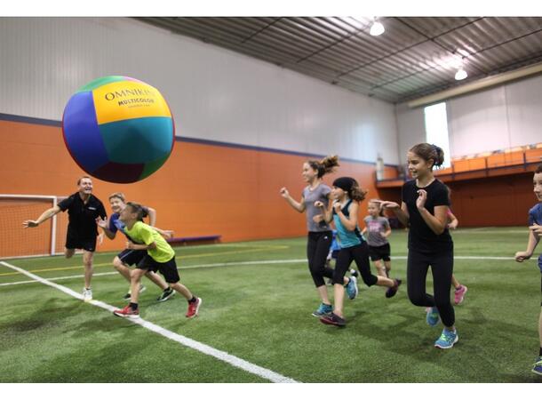 Omnikin® Multicolor ball 84 cm Superlett ball med sterkt trekk 