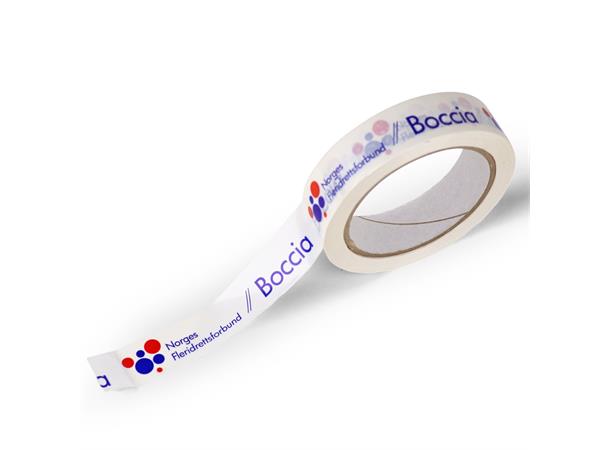 Tape Boccia 20 stk. hvit 25mm Hvit tape 2,5 cm | 66 meter 