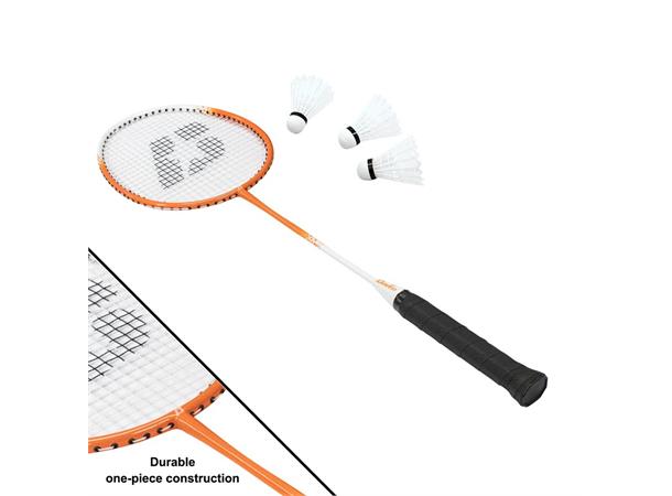 Baden Volleyball- og Badmintonsett Sett med alt du trenger | 9,75 m nett