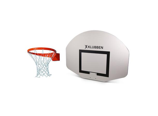 Basketballkurv med nett og plate Innebruk | komplett sett 