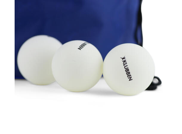 Bordtennisballer i bag 144 stk | Hvite | Trening 