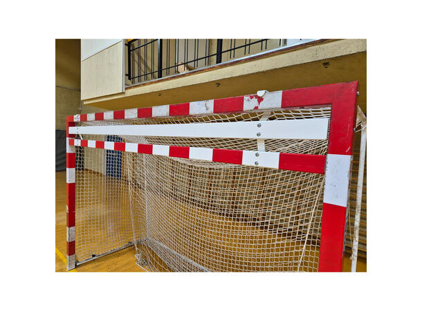 Nedsenket tverrligger til håndballmål Ekstra tverrligger | Rød/hvit 