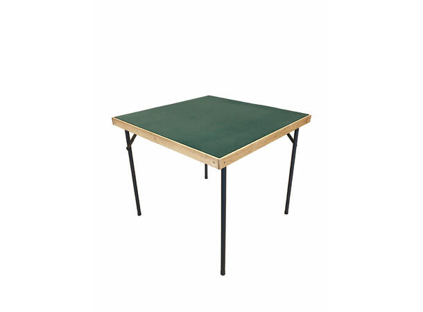 Bridgebord med stålben Alcantara 