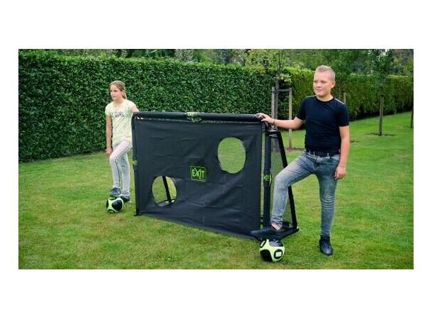 EXIT Maestro Fotballmål 180x120 cm | Med Målvegg 