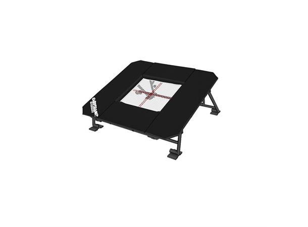 Trampett Eurotramp Teamgym Freestyle 60x60 cm | Svart for toppidrett