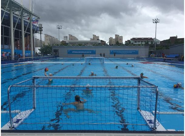 Vannpolomål World Aquatics Sammenleggbart mål til vannpolo 