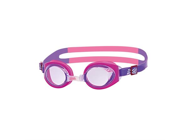 Little Ripper Svømmebrille 2-6 år Zoggs | Klar linse | Rosa ramme