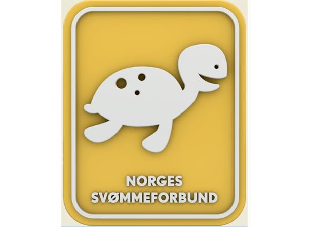 Skilpadde pk á 20 med merker og diplomer Kun til klubber i Norges Svømmeskole 