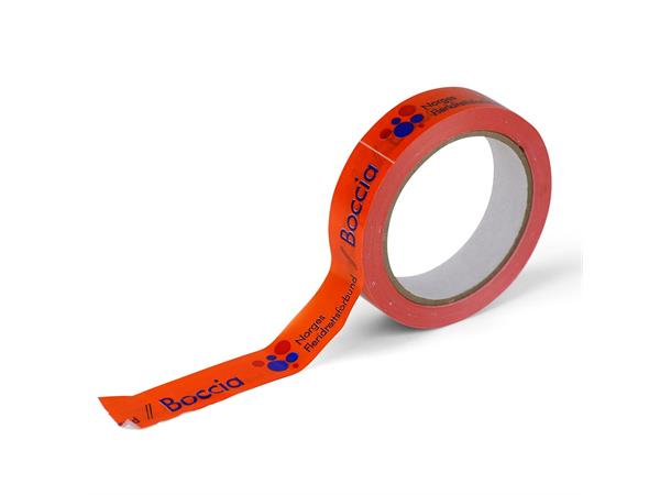 Tape Boccia 20 stk. oransje 25mm Oransje tape 2,5 cm | 66 meter 