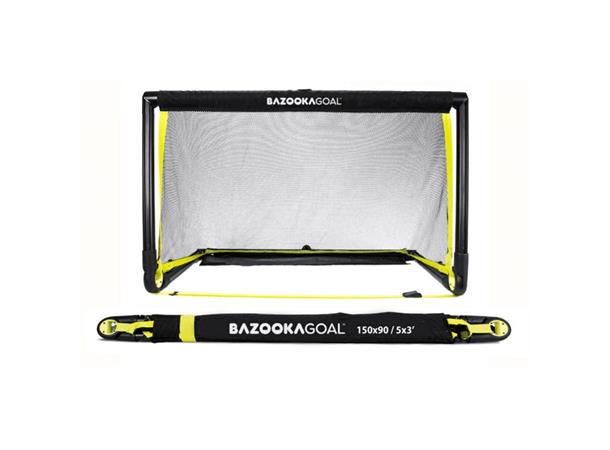 BazookaGoal XL - Sammenleggbart minimål 3v3 Fotballmål - 150x90 cm