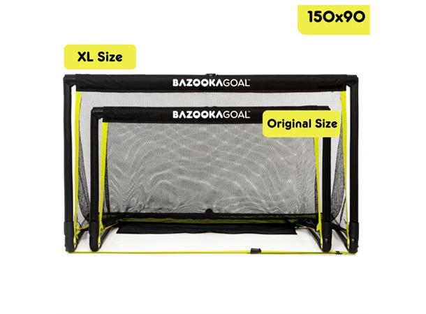 BazookaGoal XL - Sammenleggbart minimål 3v3 Fotballmål - 150x90 cm