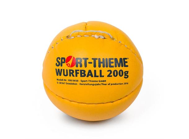 Kasteball av lær 200 g | 8 cm Kasteball til konkurranse