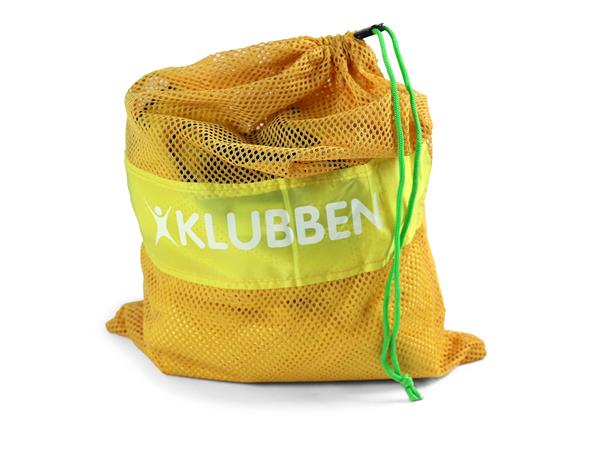 Overtrekksvester Junior Gult sett 10stk markeringsvester m/bag