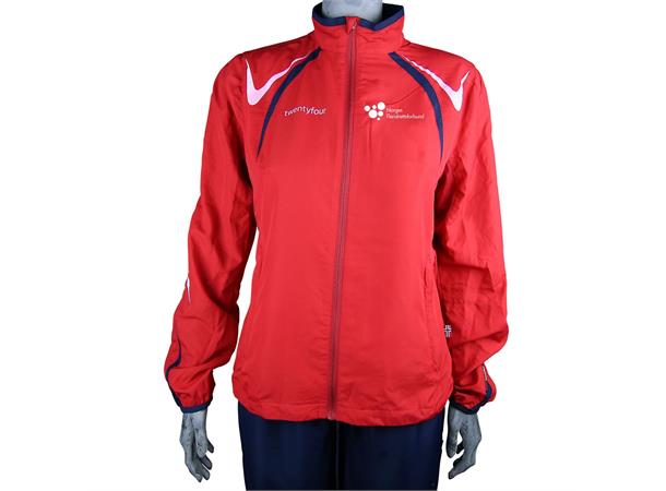 Treningsdress Nordisk 2018 XL Rød jakke og blå bukse 
