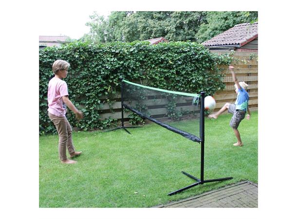 EXIT regulerbart sportsnett 3 meter Badmintonnett tennisnett volleyballnett